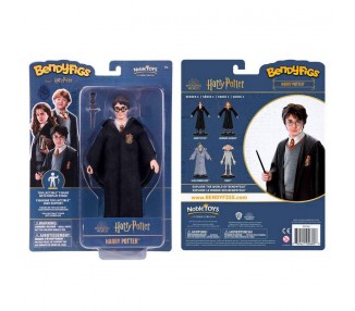 Figura Maleable Bendyfigs Harry Con Varita Harry Potter 19Cm