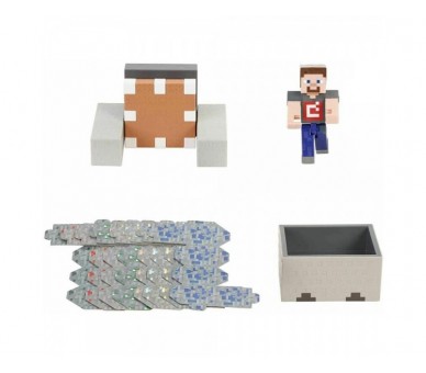 Figura Steve Vagoneta Explosiva Minecraft