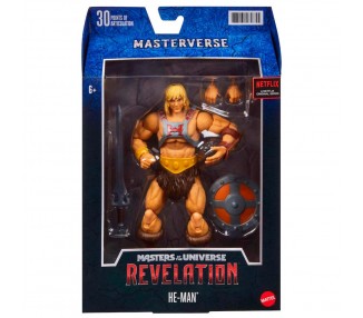 Figura He-Man Masters Of The Universe Revelation 18Cm