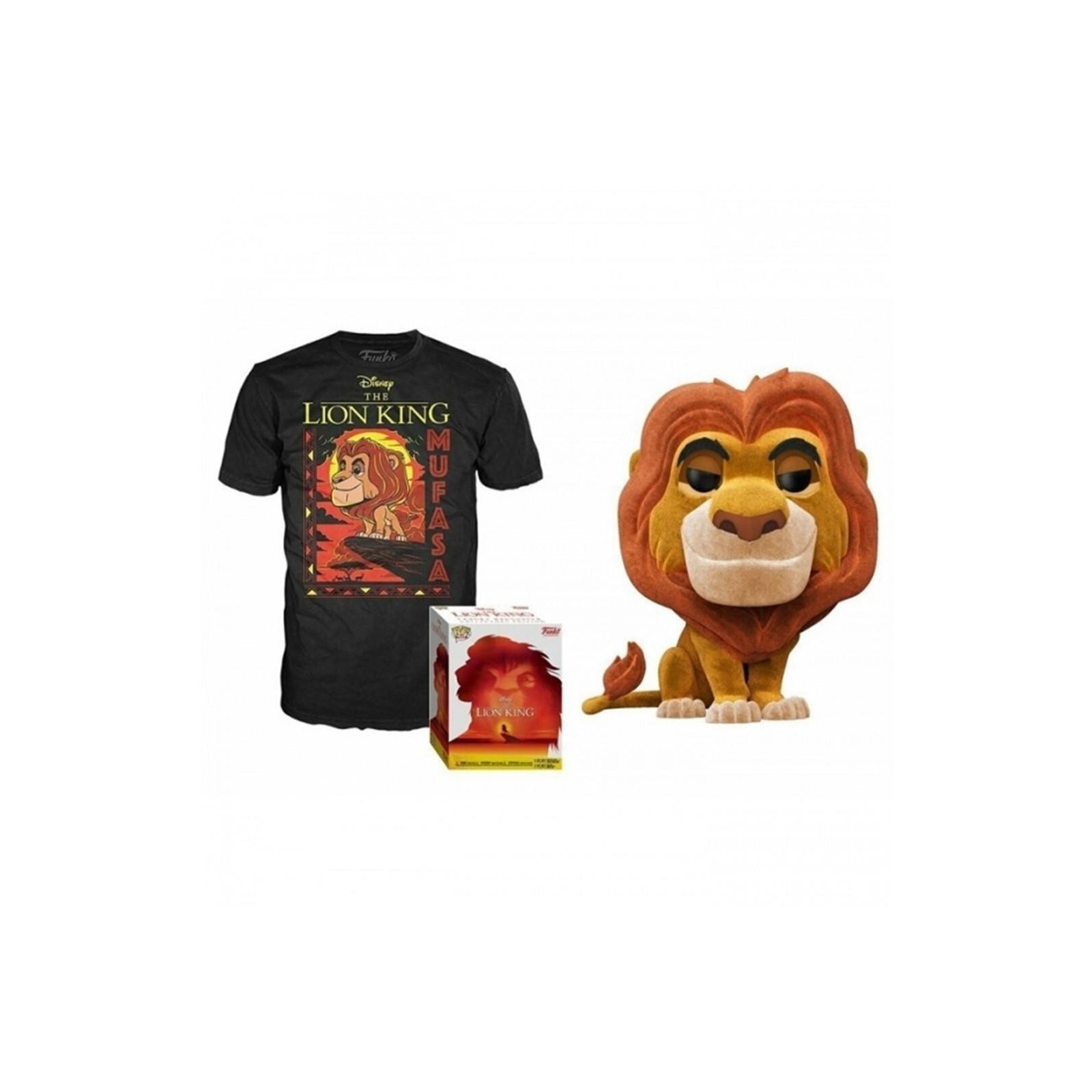 Set Figura Pop & Tee Disney El Rey Leon Mufasa