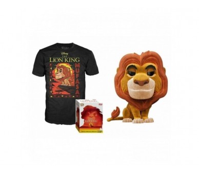 Set Figura Pop & Tee Disney El Rey Leon Mufasa