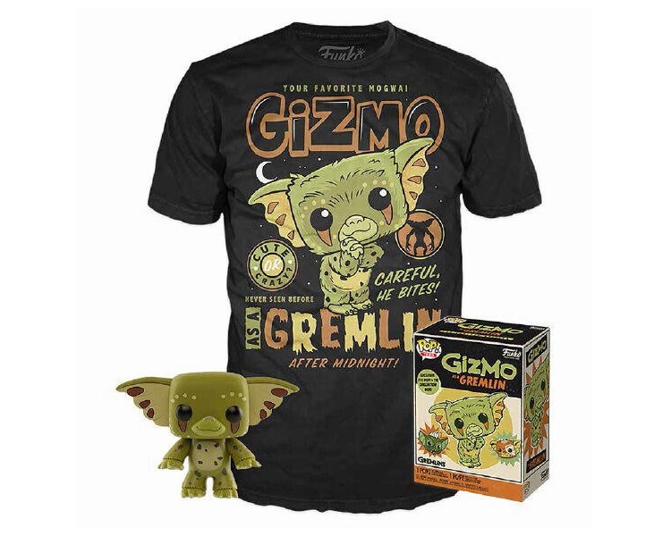 Set Figura Pop & Tee Gremlins Gizmo Exclusive