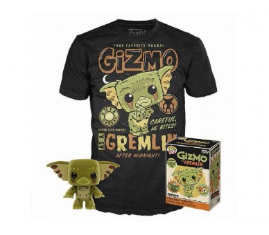 Set Figura Pop & Tee Gremlins Gizmo Exclusive