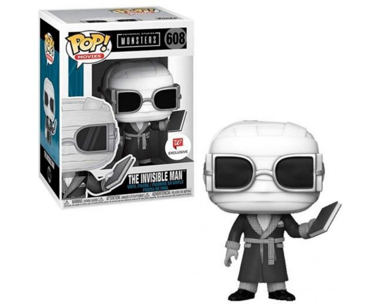 Figura Pop Universal Monsters Invisible Man Black And White