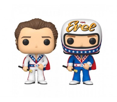 Figura Pop Evel Knievel With Cape 5 + 1 Chase 6 Unidades