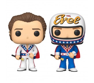 Figura Pop Evel Knievel With Cape 5 + 1 Chase 6 Unidades