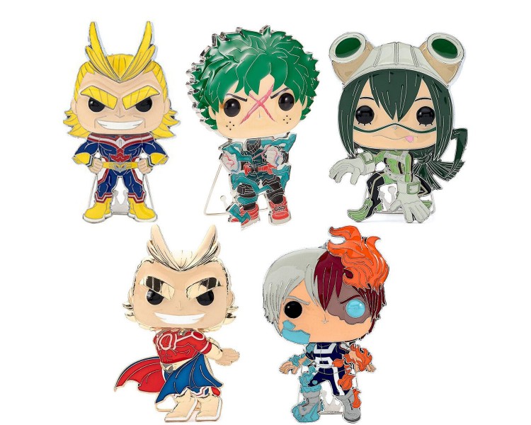 Pop Pin My Hero Academia 10Cm Surtido 12 Unidades