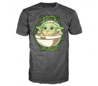 Camiseta Yoda The Child On Board Mandalorian Star Wars