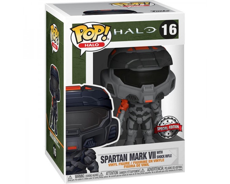 Figura Pop Halo Spartan Mark Vii Exclusive