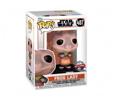 Figura Pop Star Wars The Mandalorian Frog Lady Exclusive