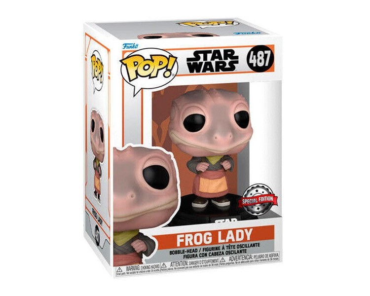 Figura Pop Star Wars The Mandalorian Frog Lady Exclusive