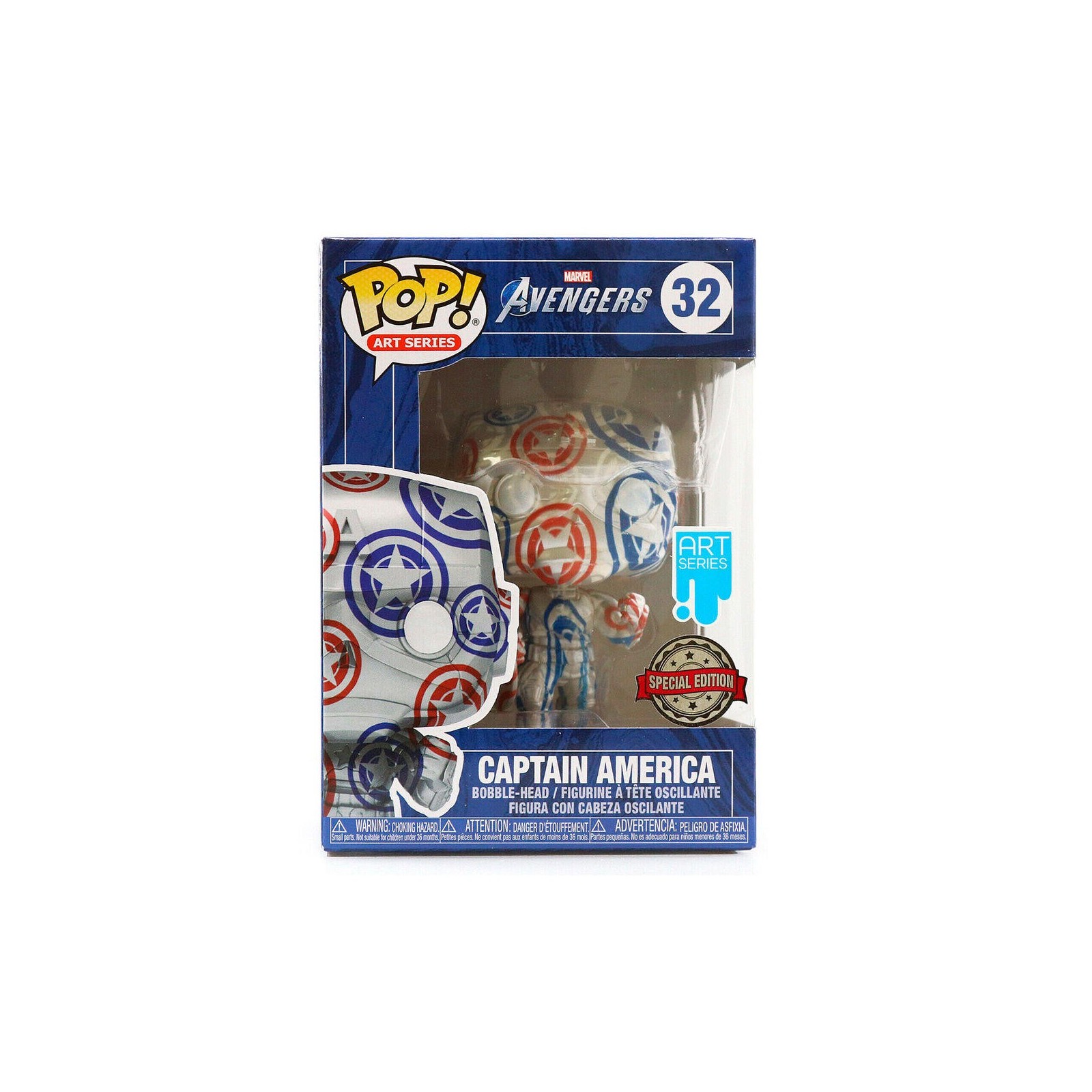 Figura Pop Patriotic Age Captain America Exclusive