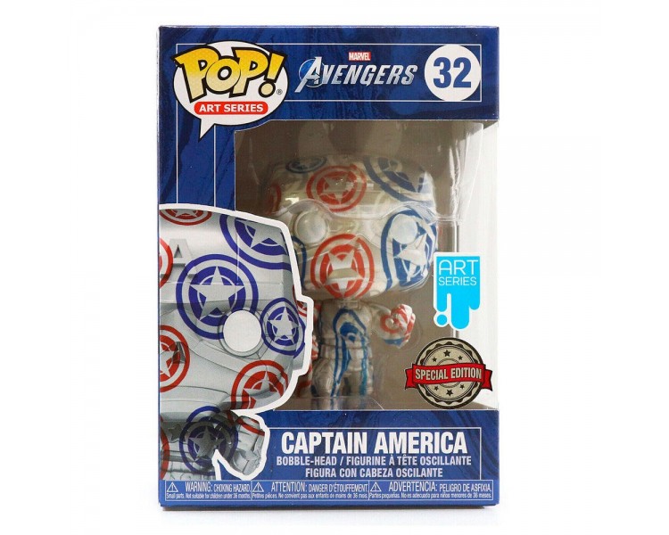 Figura Pop Patriotic Age Captain America Exclusive