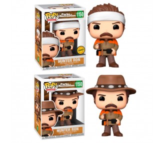 Figura Pop Parks And Rec Hunter Ron 5 + 1 Chase 6 Unidades