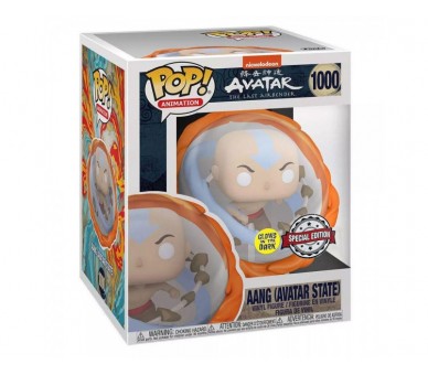 Figura Pop Avatar Aang All Elements Glow In The Dark Exclusi