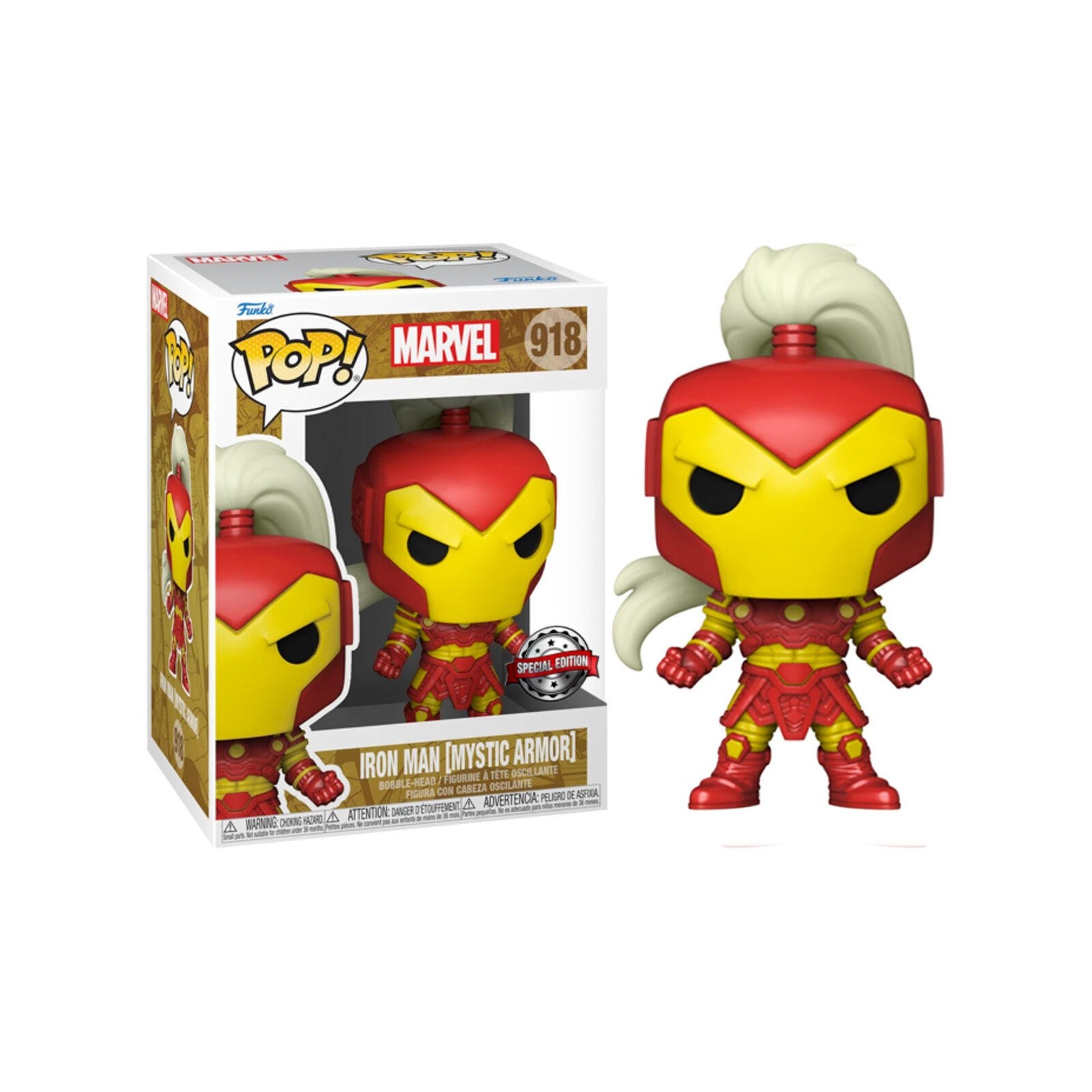 Figura Pop Marvel Iron Man Mystic Armor Exclusive