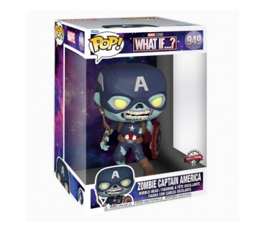 Figura Pop Marvel What If Zombie Captain America Exclusive 2