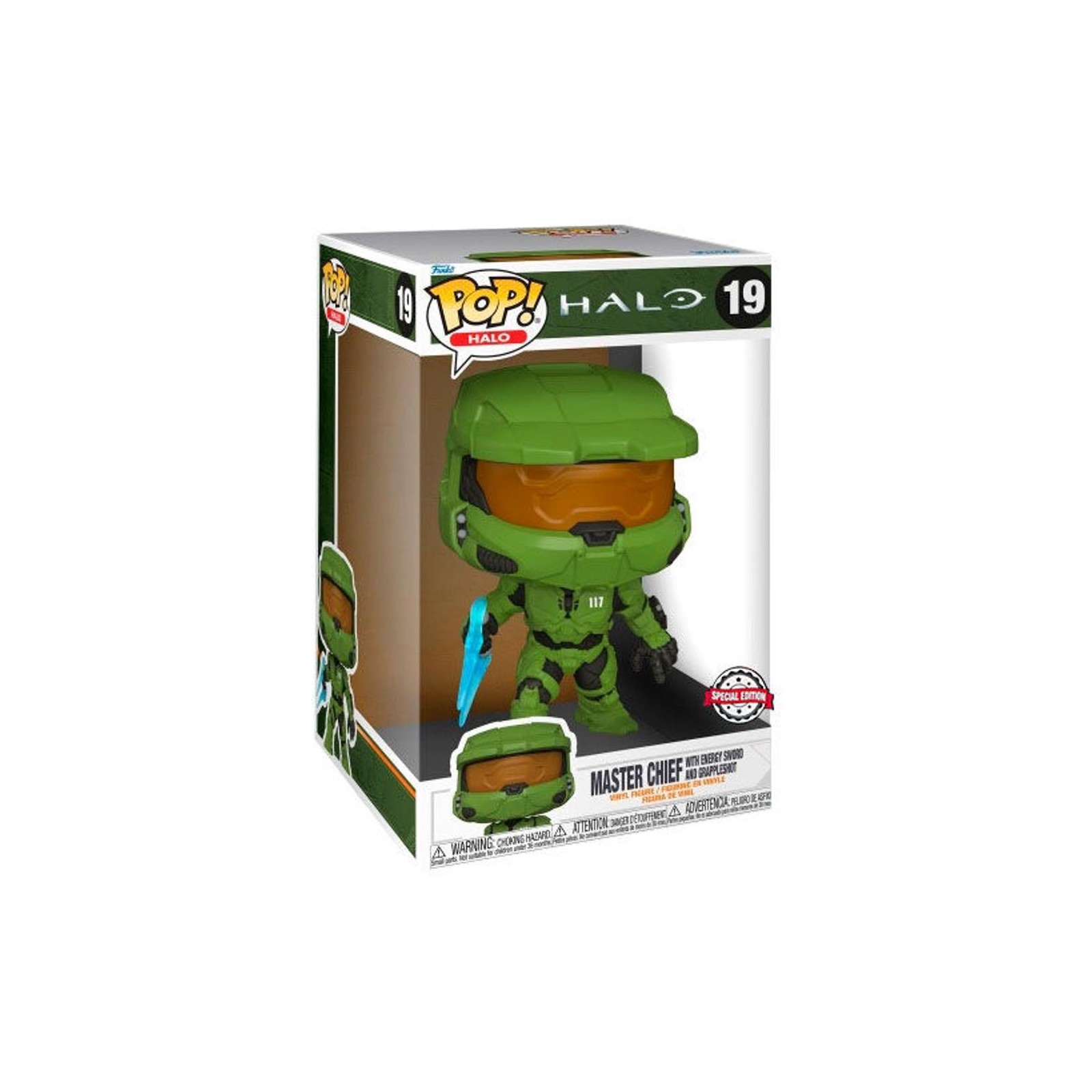 Figura Pop Halo Master Chief Exclusive 25Cm