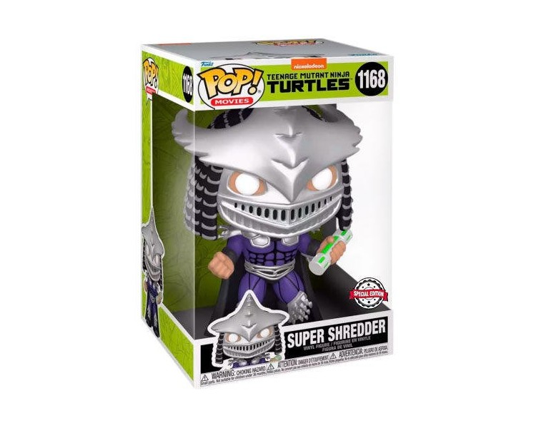 Figura Pop Tortugas Ninja Super Shredder Exclusive 25Cm