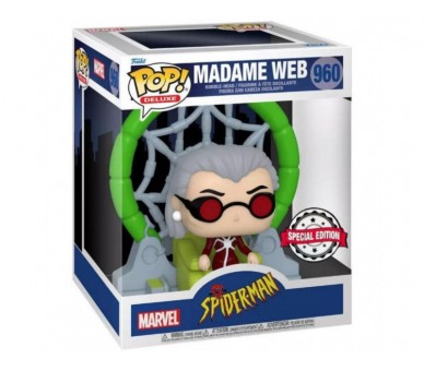 Figura Pop Marvel Spiderman Madame Web Exclusive