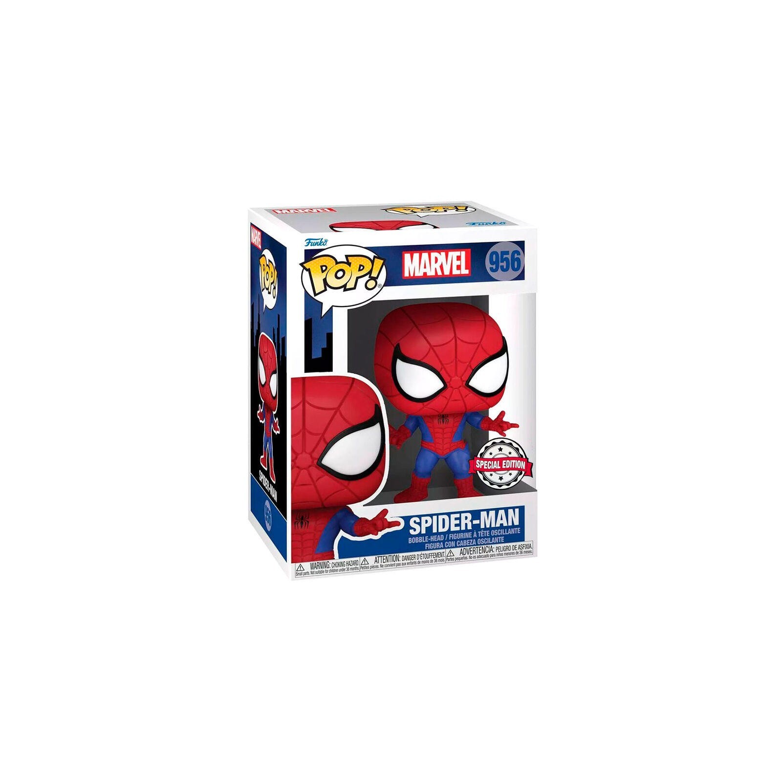 Figura Pop Marvel Spiderman Spiderman Exclusive