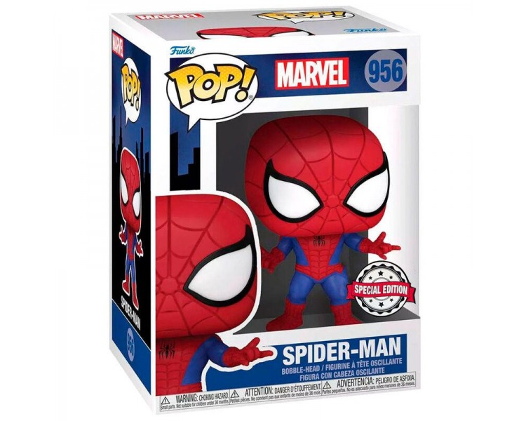 Figura Pop Marvel Spiderman Spiderman Exclusive