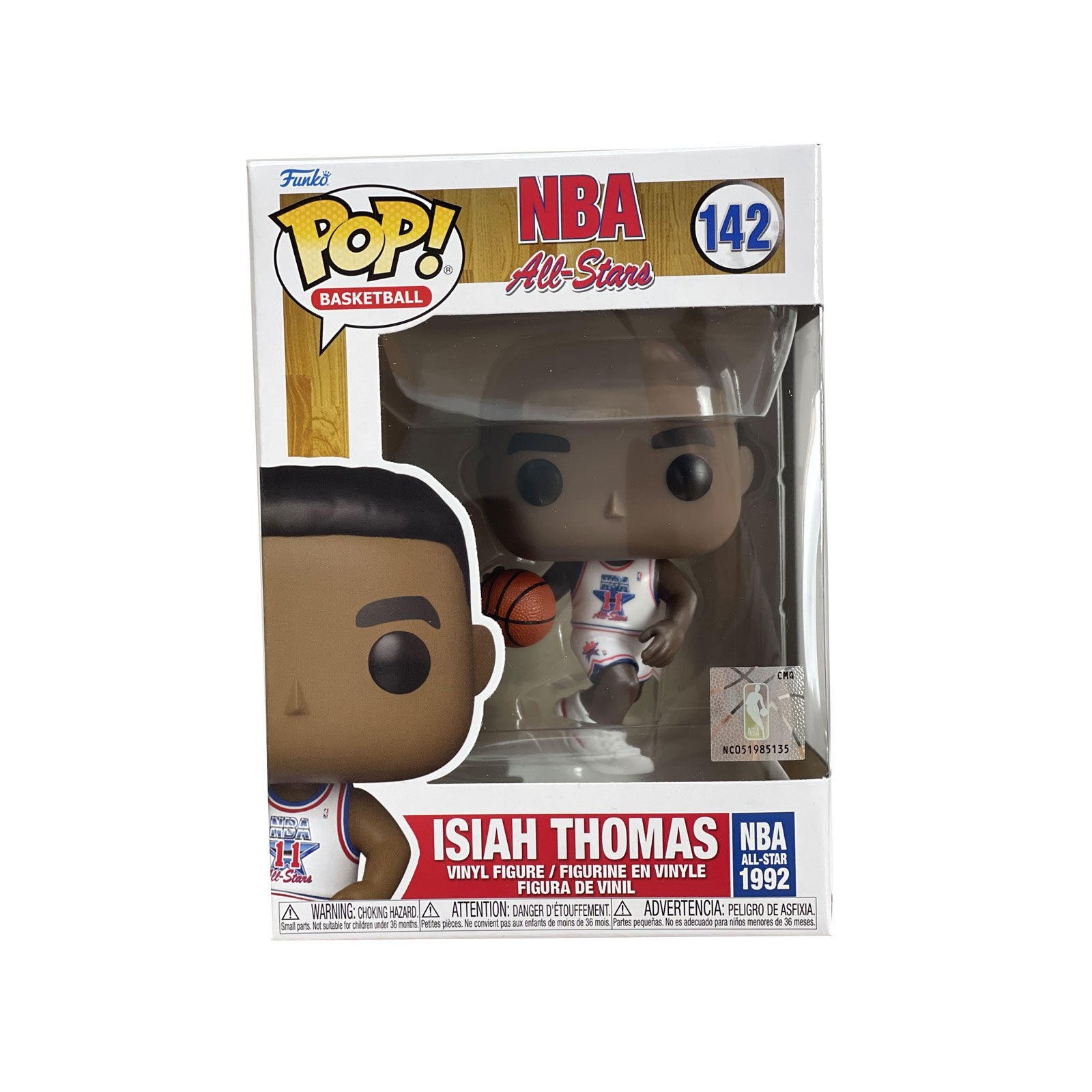 Figura Pop Nba All Star Isiah Thomas 1992