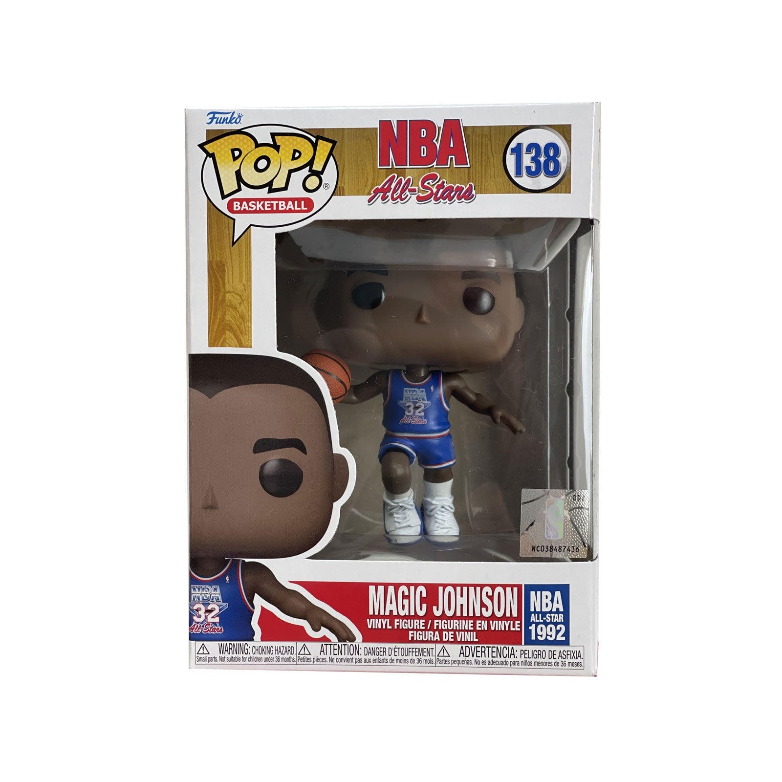 Figura Pop Nba All Star Magic Johnson 1992