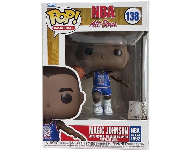 Figura Pop Nba All Star Magic Johnson 1992