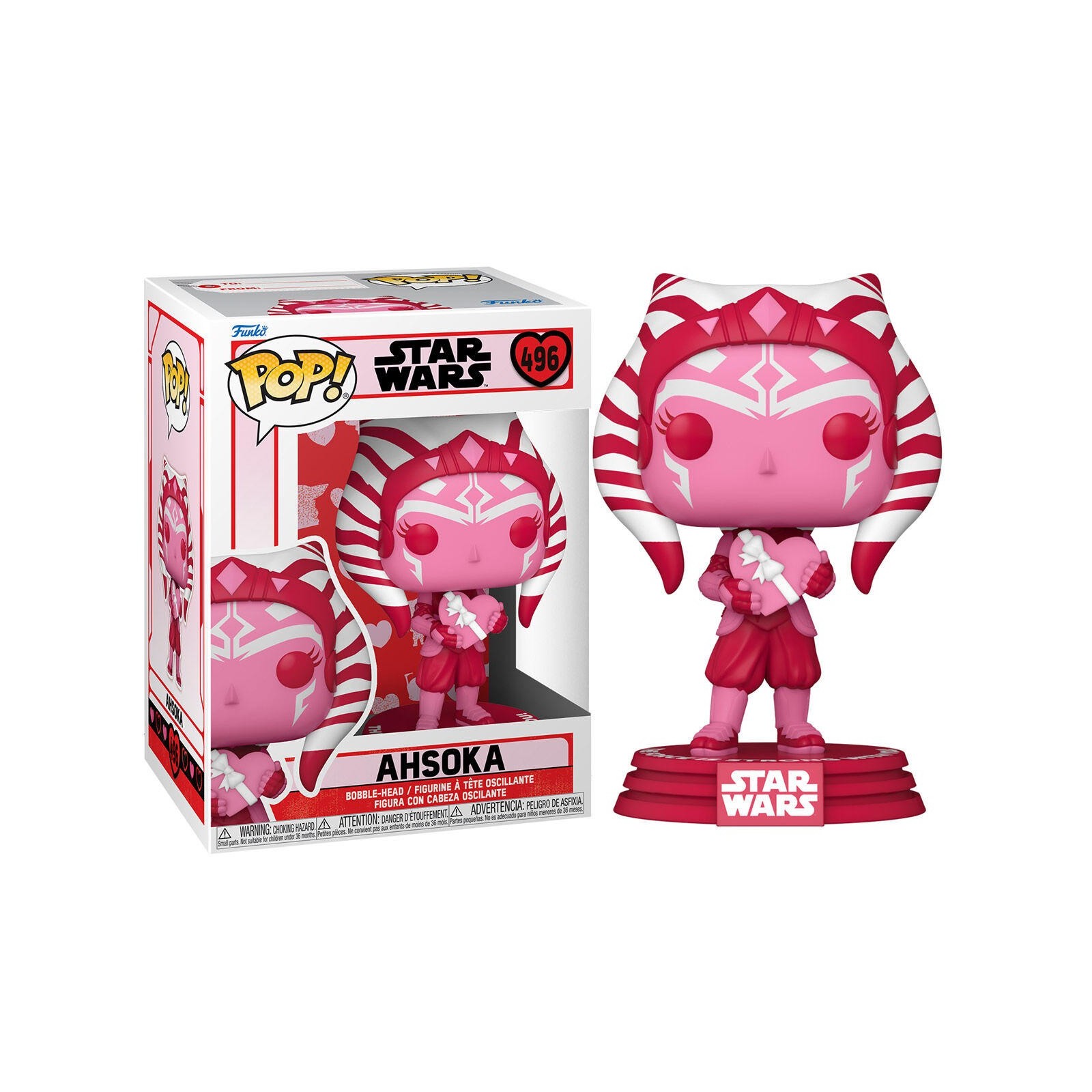 Figura Pop Star Wars Valentines Ahsoka