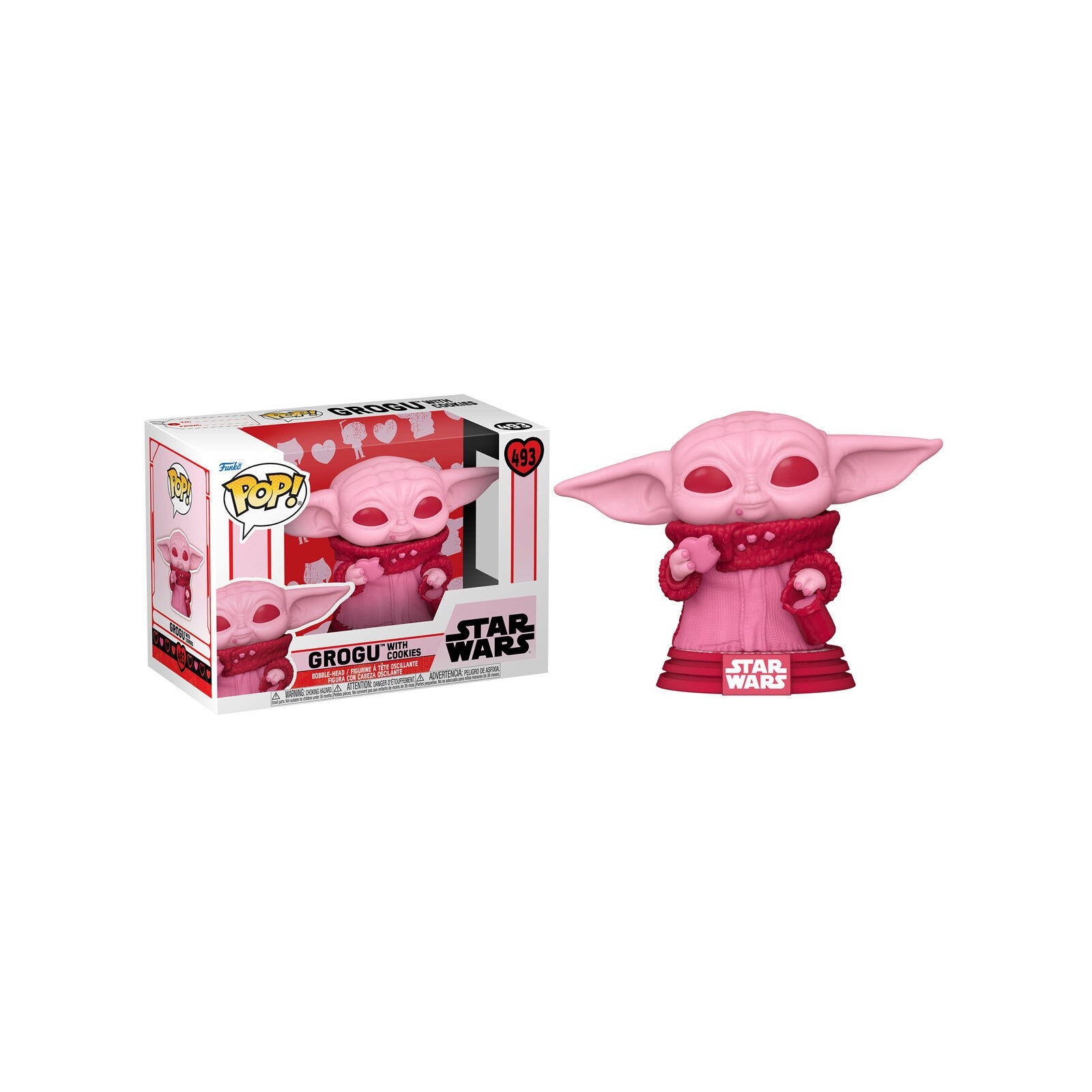 Figura Pop Star Wars Valentines Grogu