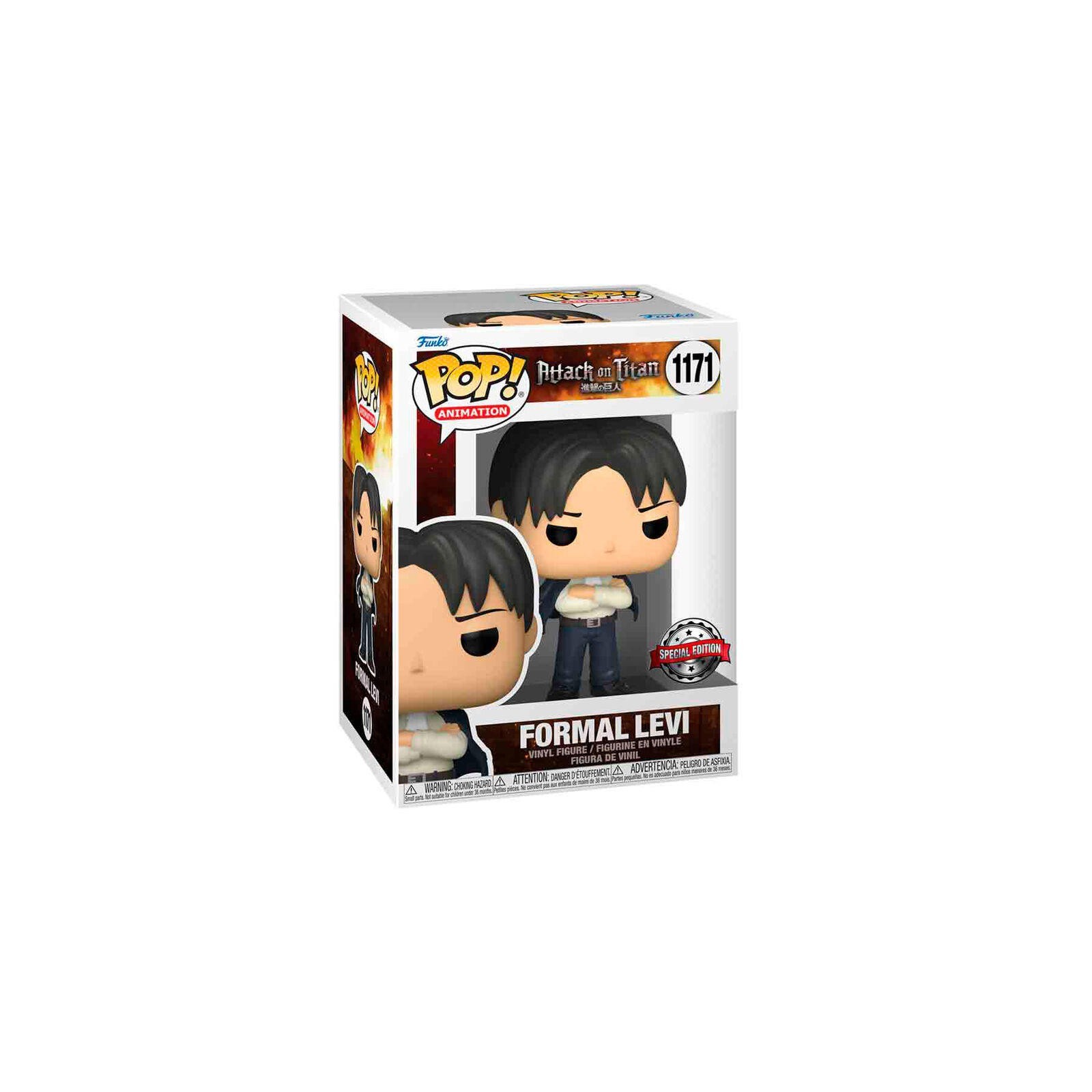 Figura Pop Attack On Titan Formal Levi Exclusive