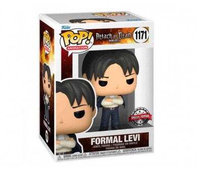 Figura Pop Attack On Titan Formal Levi Exclusive