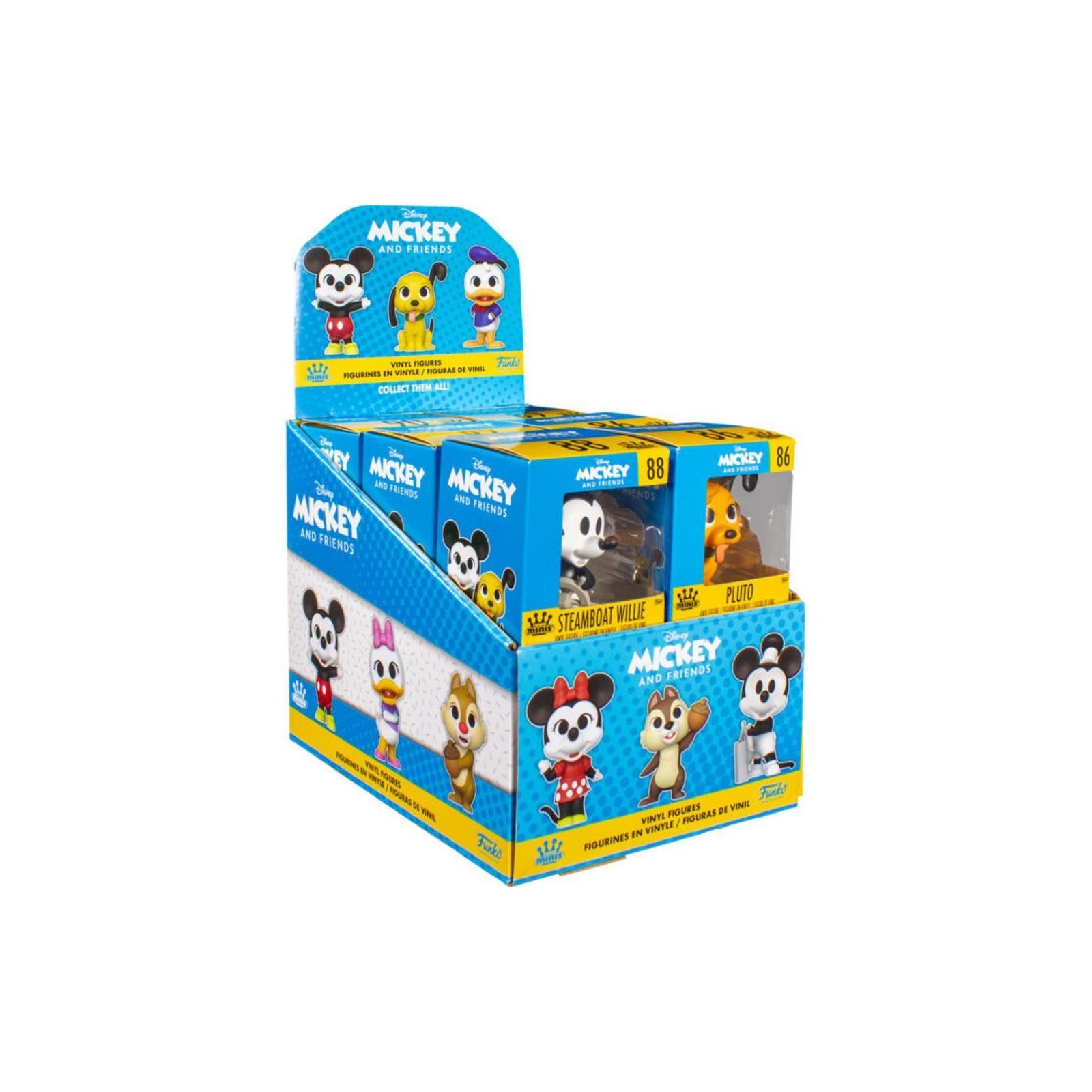 Figura Minis Disney Mickey And Friends Exclusive 12 Unidades