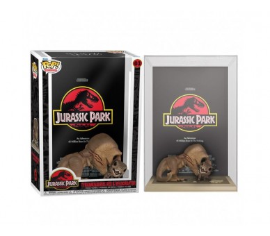 Figura Pop Movie Poster Jurassic Park Tyrannosaurus Rex And