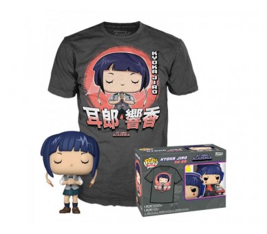 Set Figura Pop & Tee My Hero Academia Kyoka Jiro Exclusive