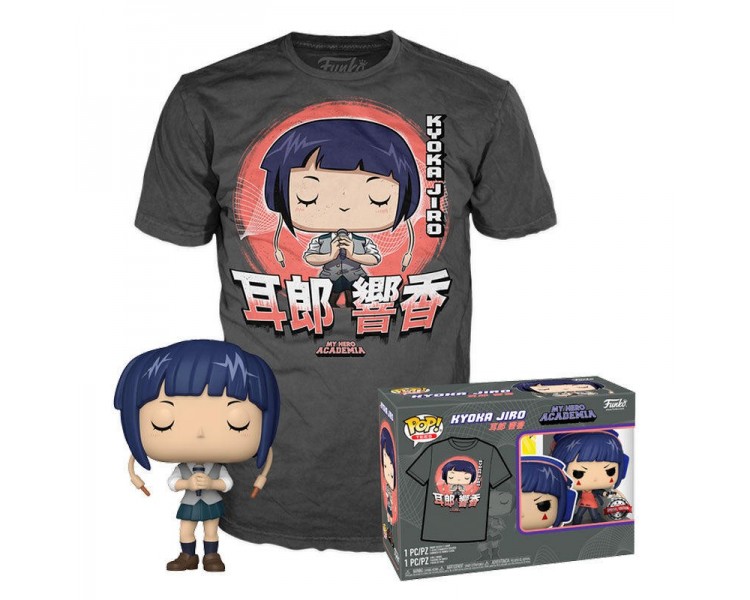 Set Figura Pop & Tee My Hero Academia Kyoka Jiro Exclusive