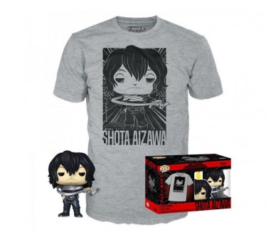 Set Figura Pop & Tee My Hero Academia Shota Aizawa