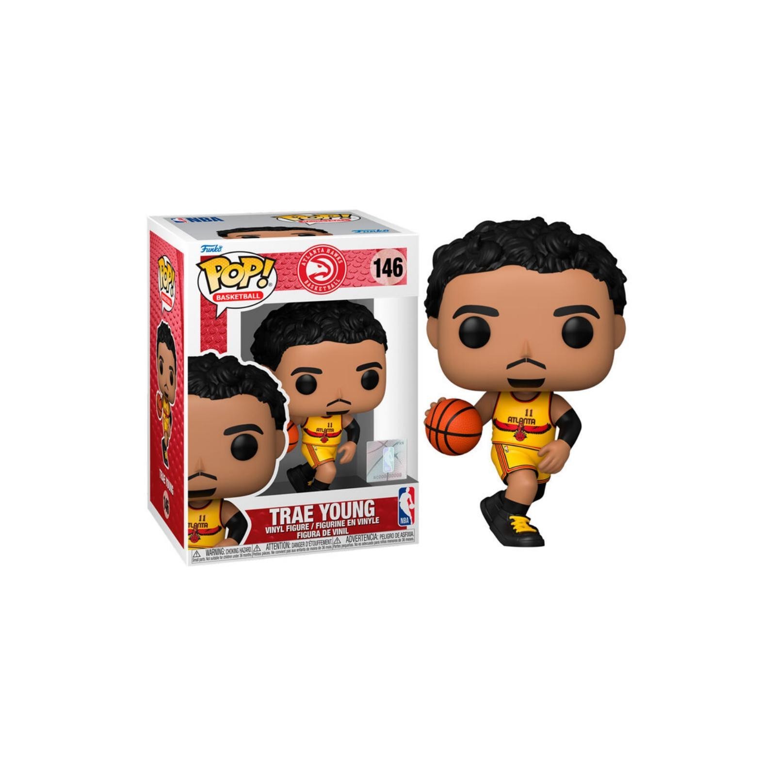 Figura Pop Nba Hawks Trae Young