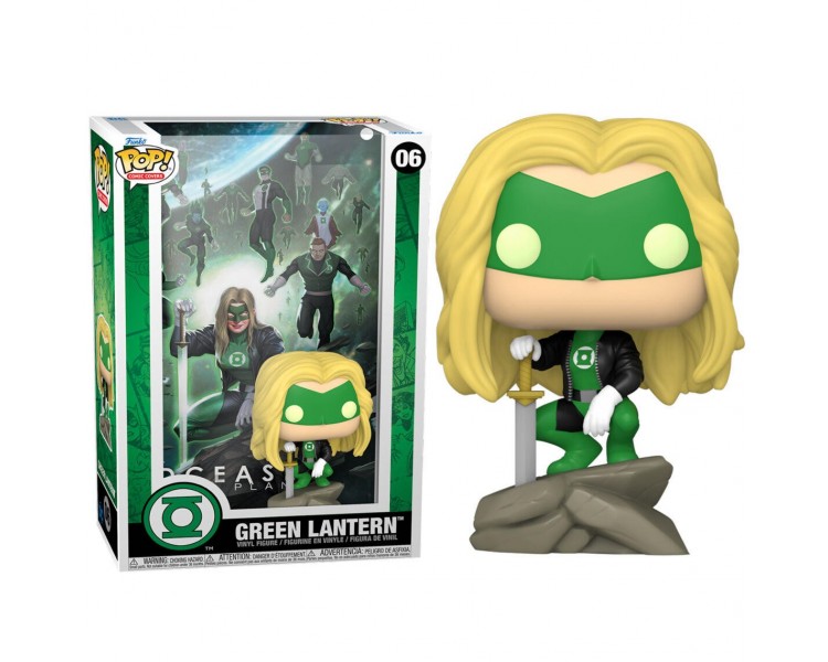 Figura Pop Comic Covers Dcased Linterna Verde