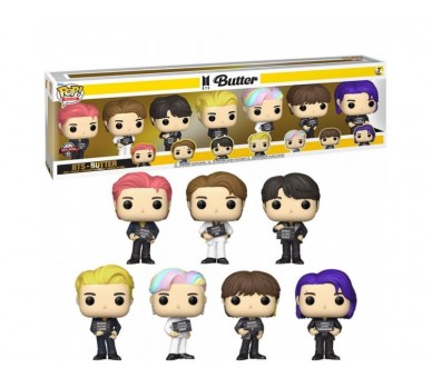 Blister 7 Figuras Pop Bts Butter Exclusive