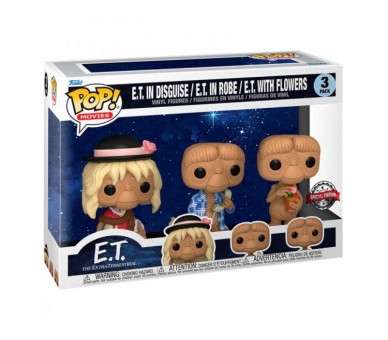 Blister 3 Figuras Pop E.T El Extraterrestre Exclusive