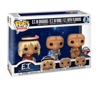 Blister 3 Figuras Pop E.T El Extraterrestre Exclusive