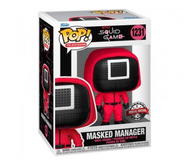 Figura Pop El Juego Del Calamar Masked Manager Exclusive