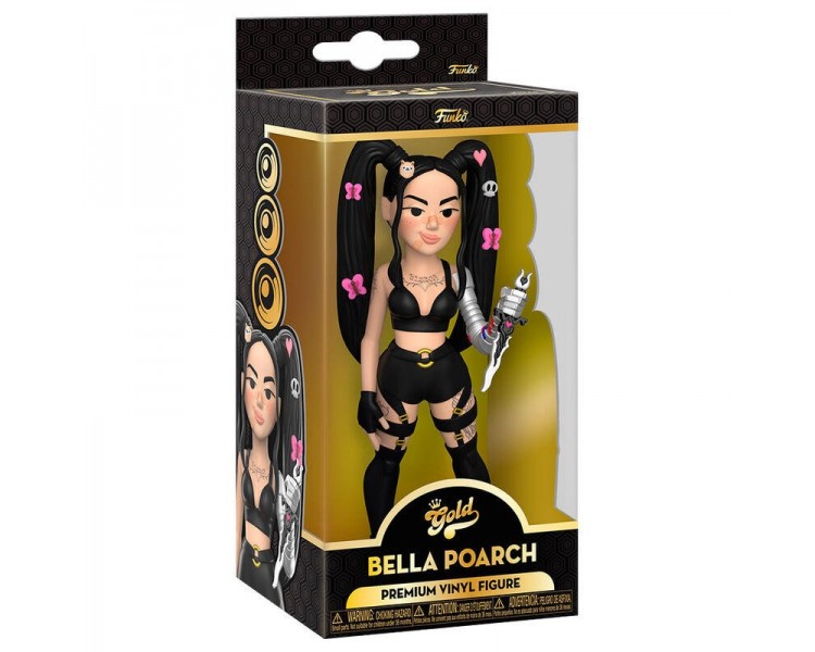 Figura Vinyl Gold Bella Poarch