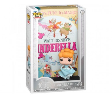 Figura Pop Movie Poster Disney 100Th Anniversary Cenicienta