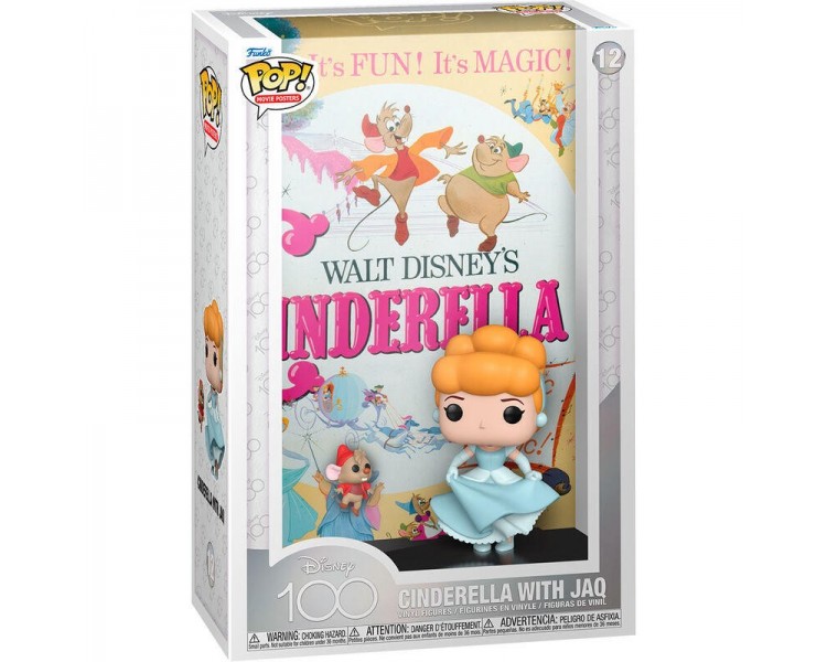 Figura Pop Movie Poster Disney 100Th Anniversary Cenicienta