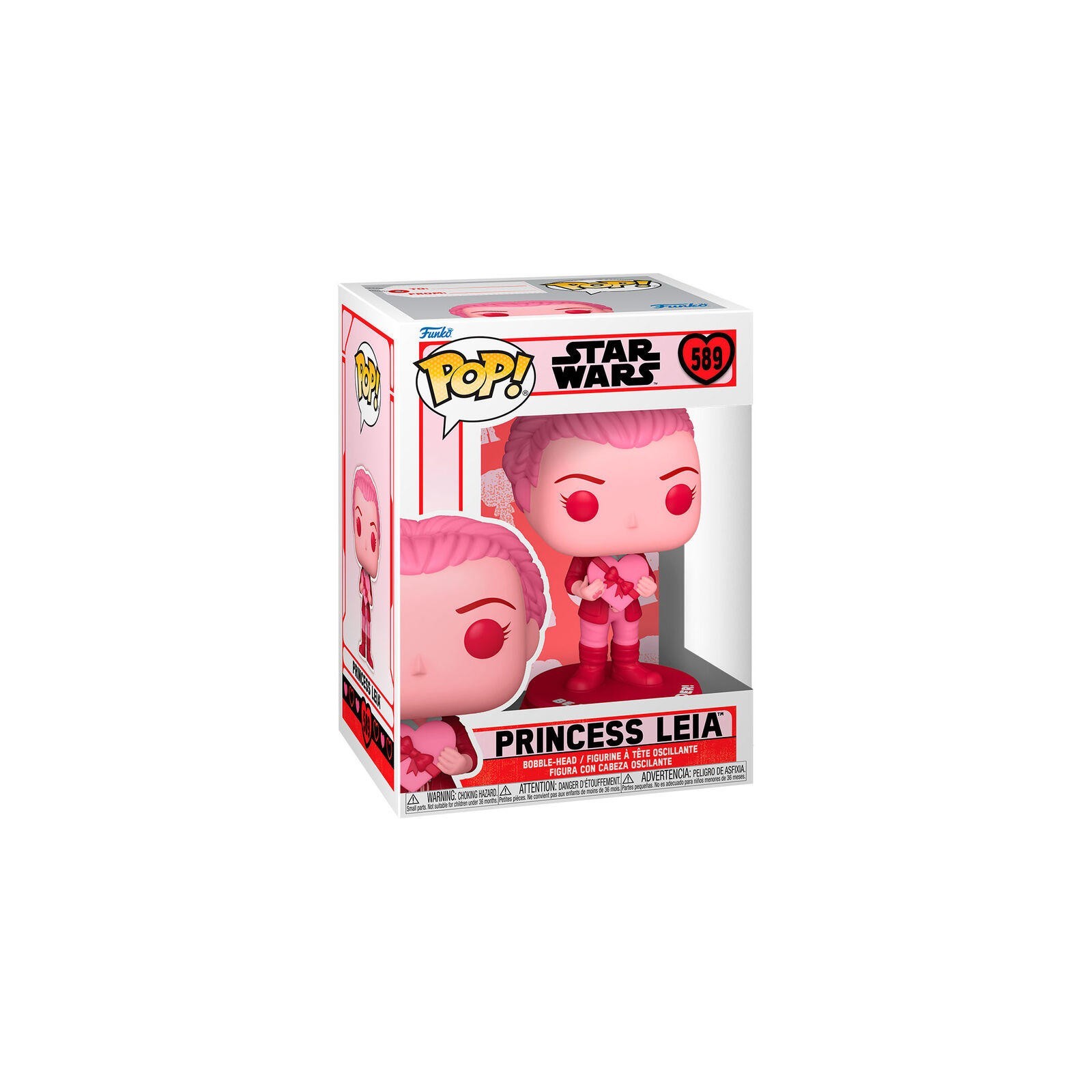 Figura Pop Star Wars Valentines Princess Leia