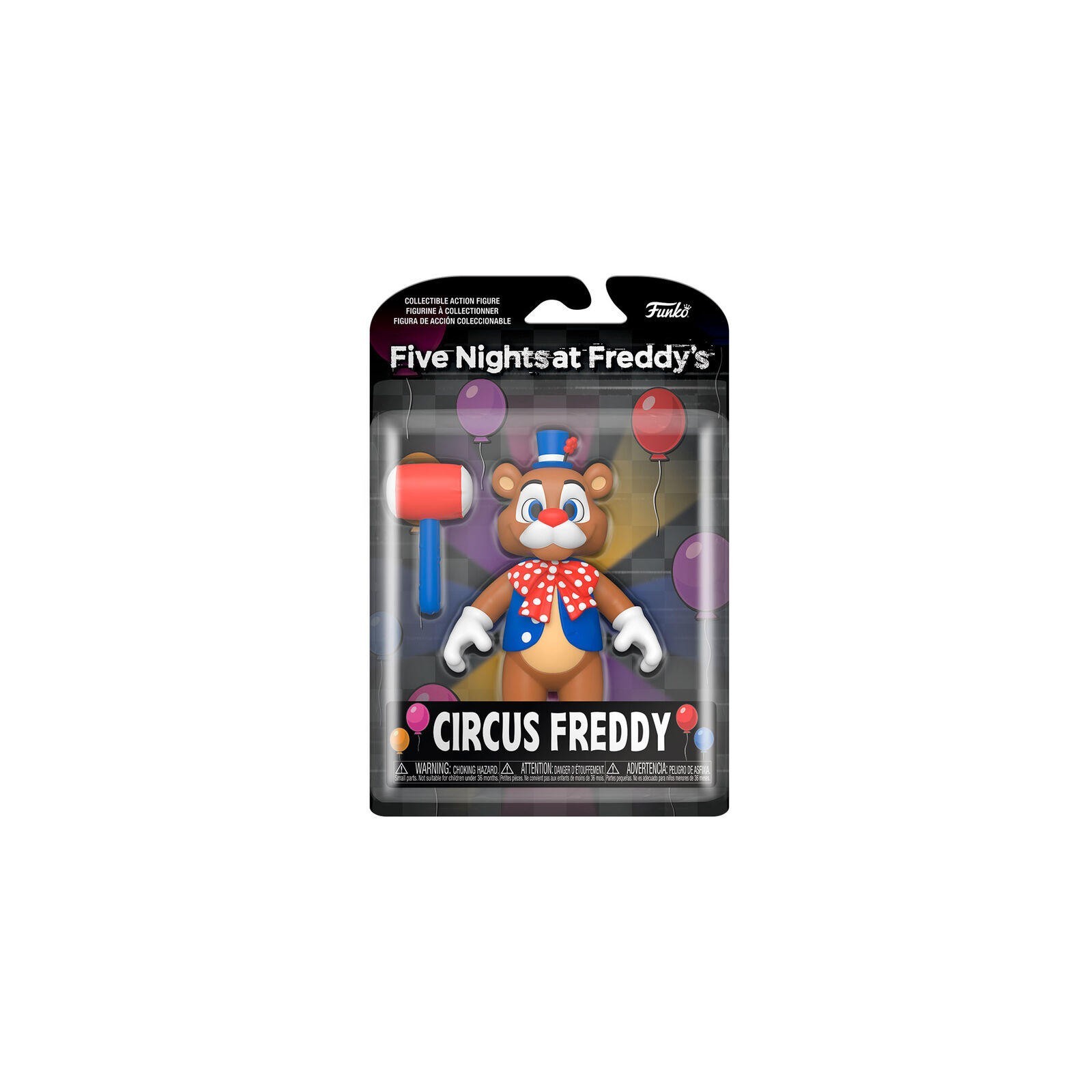 Figura Action Five Nights At Freddys Circus Freddy 12,5Cm