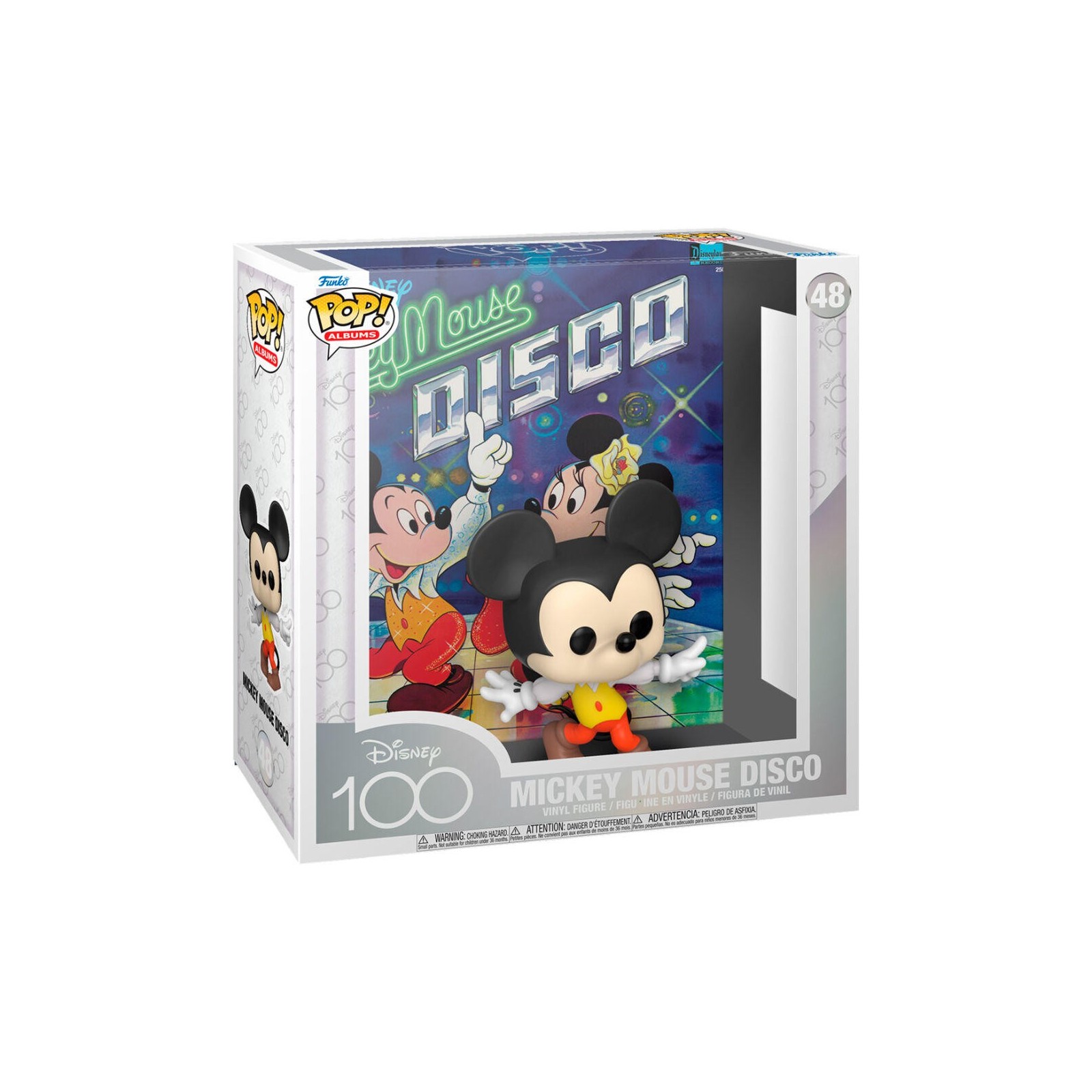 Figura Pop Albums Disney 100Th Anniversary Mickey Mouse Disc